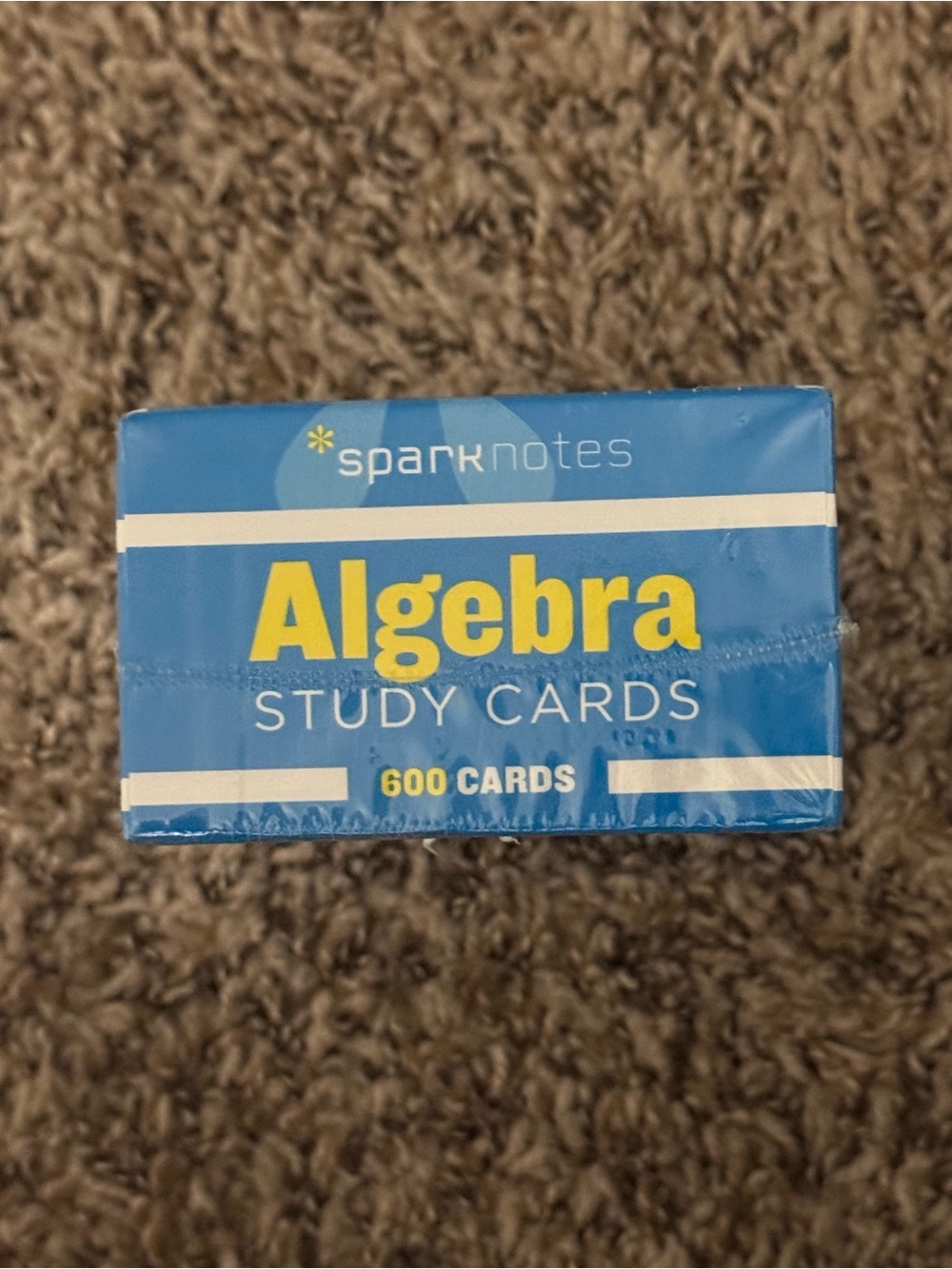 SparkNotes Algebra Study Cards - SparkNotes Blue & Yellow Box - Picture 5 of 8